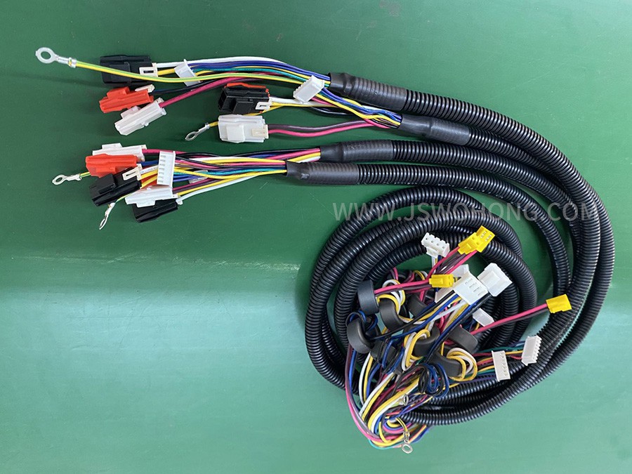 按摩椅背架電機中聯(lián)線束